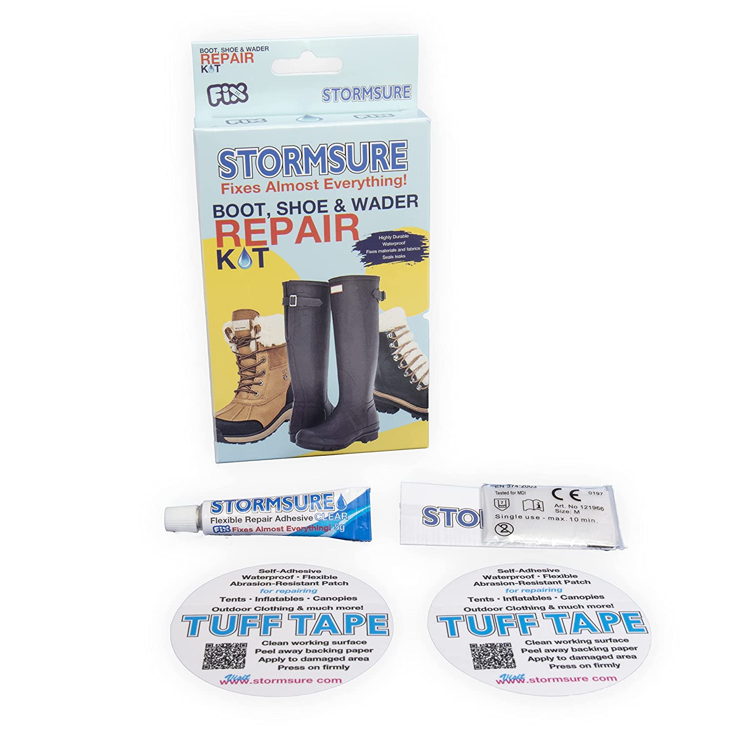 Boot, Shoe & Wader Repair Kit by Stormsure