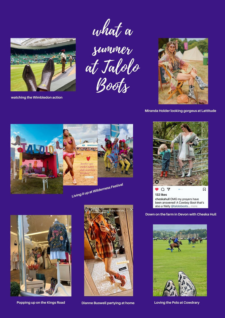 Festival boots with Talolo